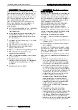 Preview for 83 page of Chicago Pneumatic CP 4131 Safety And Operating Instructions Manual