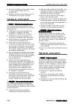 Preview for 198 page of Chicago Pneumatic CP 4131 Safety And Operating Instructions Manual