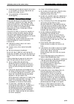 Preview for 279 page of Chicago Pneumatic CP 4131 Safety And Operating Instructions Manual