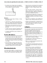 Preview for 78 page of Chicago Pneumatic CP 4608 D Safety And Operating Instructions Manual