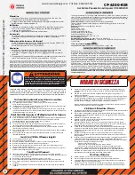 Предварительный просмотр 4 страницы Chicago Pneumatic CP-6300-RSR Instruction Manual