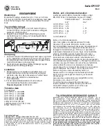 Предварительный просмотр 7 страницы Chicago Pneumatic CP1117 Series Operator'S Manual