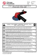 Preview for 1 page of Chicago Pneumatic CP3450-12AA5 Manual