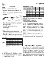 Preview for 5 page of Chicago Pneumatic CP3650-100AB6VK Operator'S Manual