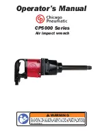 Chicago Pneumatic CP5000 Series Operator'S Manual preview