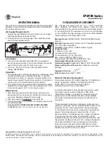 Preview for 4 page of Chicago Pneumatic CP6920 Series Operator'S Manual