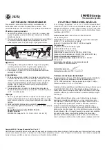 Preview for 34 page of Chicago Pneumatic CP6920 Series Operator'S Manual