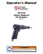 Chicago Pneumatic CP7110 Operator'S Manual preview