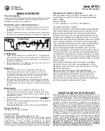 Preview for 9 page of Chicago Pneumatic CP721 Operator'S Manual