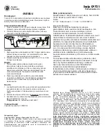 Preview for 13 page of Chicago Pneumatic CP721 Operator'S Manual