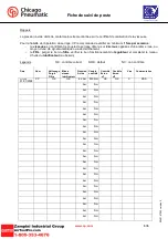 Preview for 3 page of Chicago Pneumatic CP7600 C Series Instruction And Safety Sheet