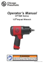 Chicago Pneumatic CP7628 Series Operator'S Manual preview