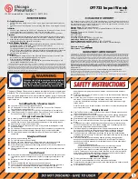 Предварительный просмотр 1 страницы Chicago Pneumatic CP7722 Series Instruction Manual