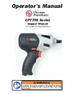 Предварительный просмотр 1 страницы Chicago Pneumatic CP7759 Series Operator'S Manual