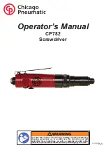 Chicago Pneumatic CP782 Operator'S Manual preview
