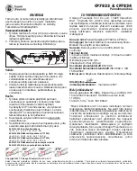 Preview for 24 page of Chicago Pneumatic CP7823 Operator'S Manual