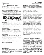 Preview for 4 page of Chicago Pneumatic CP796 Operator'S Manual