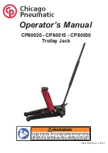 Chicago Pneumatic CP80015 Operator'S Manual preview