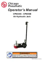 Chicago Pneumatic CP80300 Operator'S Manual preview