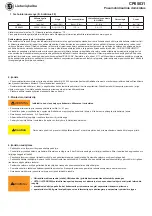 Preview for 43 page of Chicago Pneumatic CP85031 Operator'S Manual