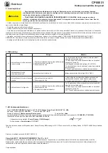 Preview for 54 page of Chicago Pneumatic CP85031 Operator'S Manual