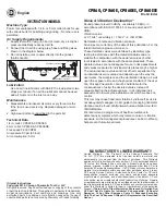 Preview for 3 page of Chicago Pneumatic CP860 Operator'S Manual