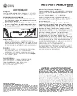 Preview for 5 page of Chicago Pneumatic CP860 Operator'S Manual