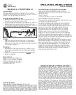 Preview for 27 page of Chicago Pneumatic CP860 Operator'S Manual