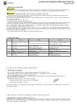 Preview for 7 page of Chicago Pneumatic CP86150 Operator'S Manual