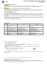 Preview for 23 page of Chicago Pneumatic CP86150 Operator'S Manual