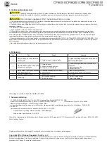 Preview for 25 page of Chicago Pneumatic CP86150 Operator'S Manual