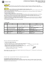 Preview for 27 page of Chicago Pneumatic CP86150 Operator'S Manual