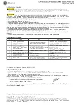 Preview for 31 page of Chicago Pneumatic CP86150 Operator'S Manual