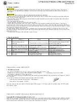 Preview for 35 page of Chicago Pneumatic CP86150 Operator'S Manual