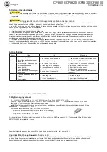 Preview for 39 page of Chicago Pneumatic CP86150 Operator'S Manual