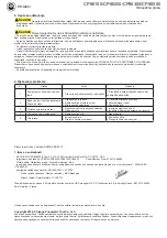 Preview for 47 page of Chicago Pneumatic CP86150 Operator'S Manual