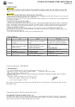 Preview for 55 page of Chicago Pneumatic CP86150 Operator'S Manual