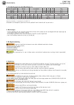 Preview for 16 page of Chicago Pneumatic CP87700 Operator'S Manual