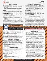 Preview for 2 page of Chicago Pneumatic CP887 Instruction Manual