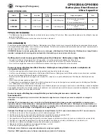 Preview for 38 page of Chicago Pneumatic CP90250 Operator'S Manual