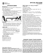 Preview for 10 page of Chicago Pneumatic CP9113G Operator'S Manual