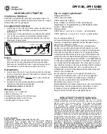 Preview for 17 page of Chicago Pneumatic CP9113G Operator'S Manual