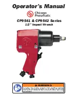 Chicago Pneumatic CP9541 Series Operator'S Manual preview