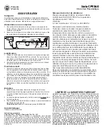 Preview for 5 page of Chicago Pneumatic CP9560 Series Operator'S Manual