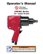 Chicago Pneumatic CP9561 Series Operator'S Manual preview