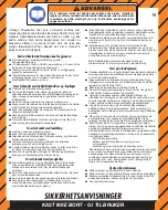 Preview for 19 page of Chicago Pneumatic RP9546 Operator'S Manual