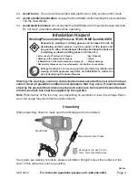 Предварительный просмотр 4 страницы CHICAGO 3223 Assembly And Operating Instructions Manual