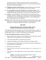 Preview for 4 page of CHICAGO 38391 Assembly And Operating Instructions Manual