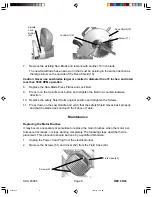 Предварительный просмотр 8 страницы CHICAGO 45885 Assembly And Operating Instructions Manual