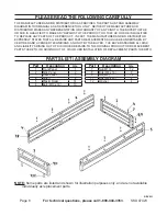 Предварительный просмотр 8 страницы CHICAGO 47423 Set Up And Operating Instructions Manual